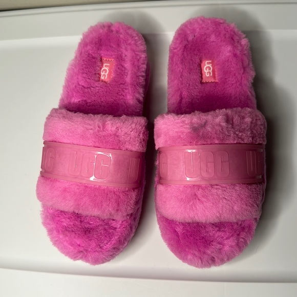 *UGG Fluffita Clear Flatform Slipper 8 NWOT O-34 - Picture 3 of 7